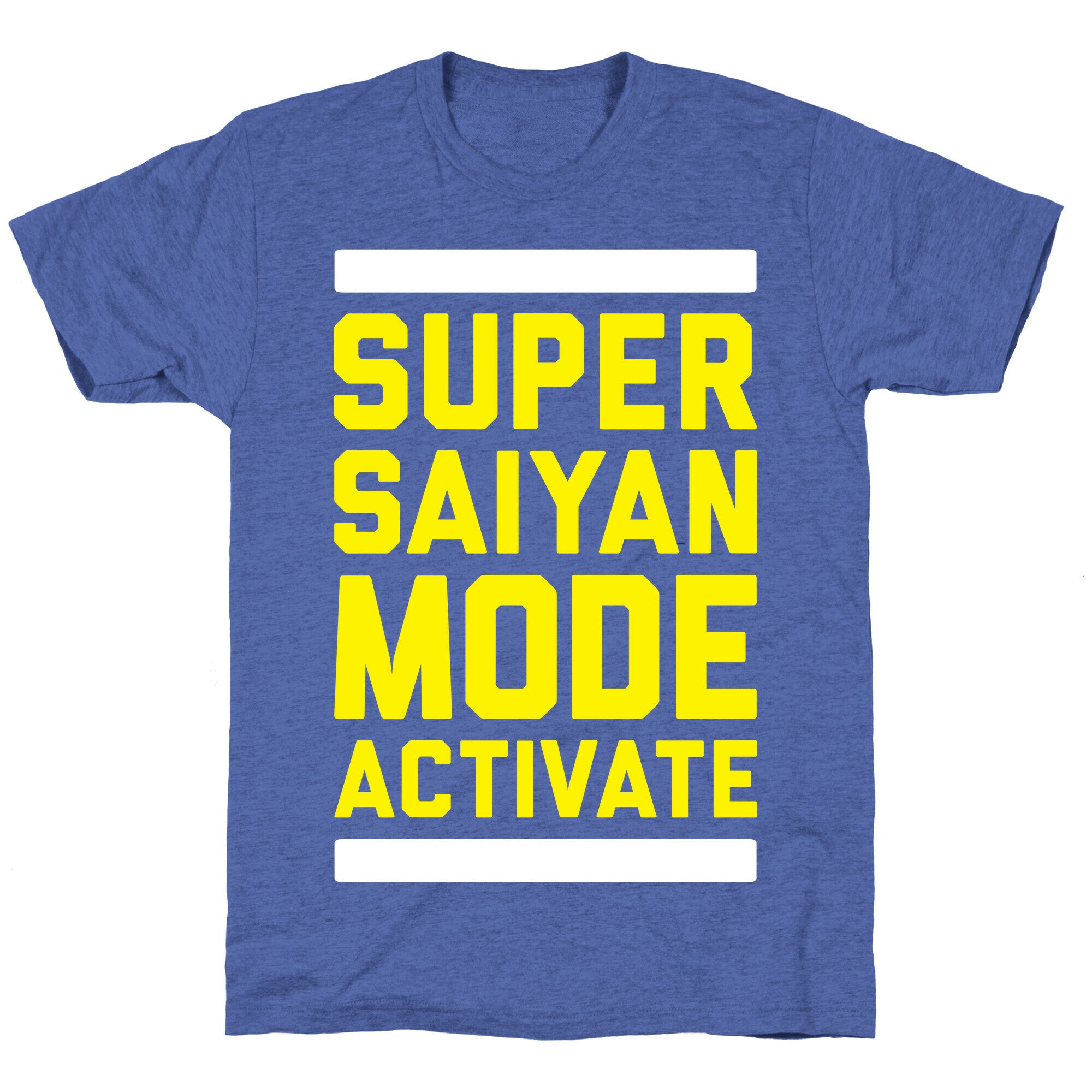 Super Saiyan Mode Activate Unisex Triblend Tee